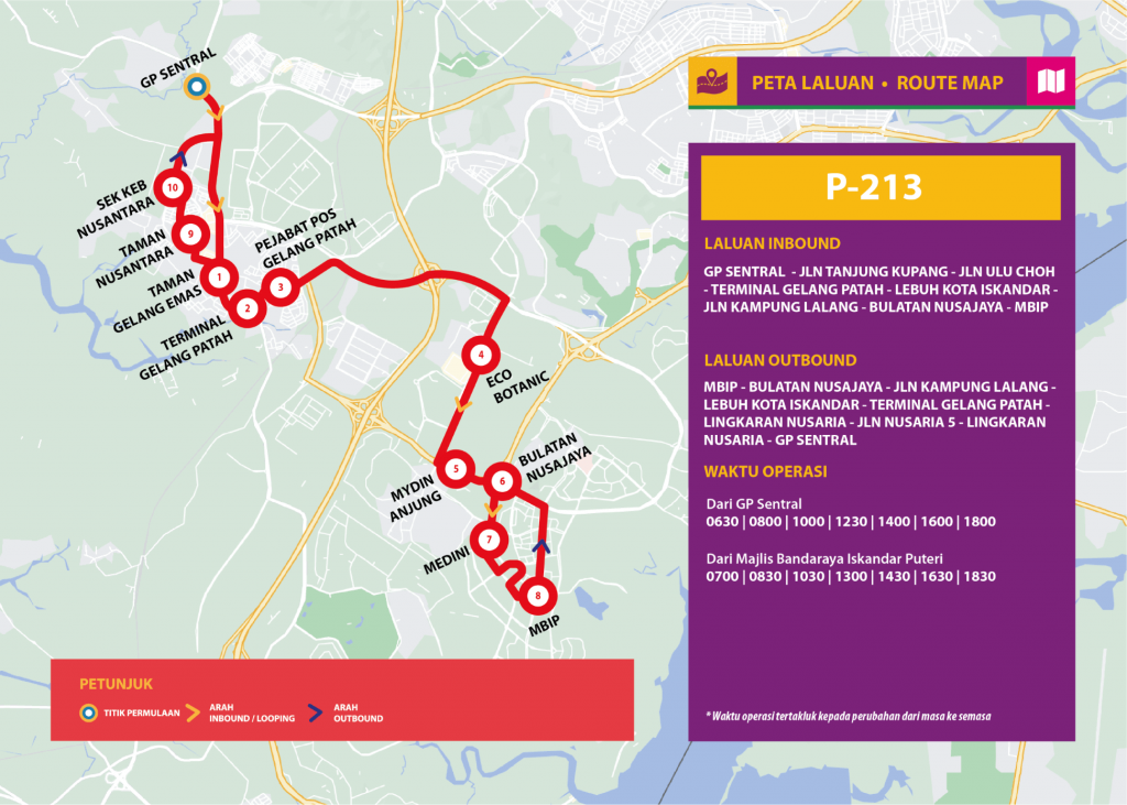 BMJ Route & Schedules (MBIP) - PAJ